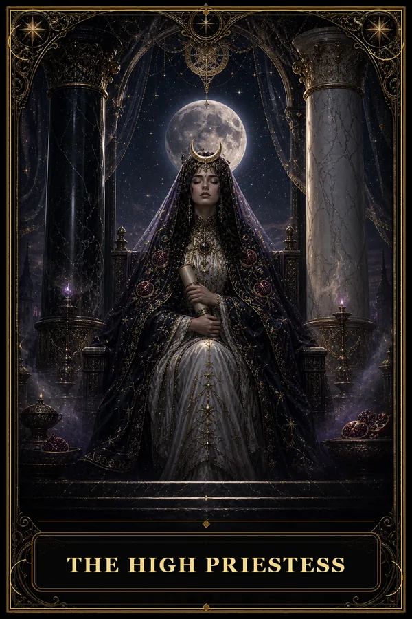 ไพ่ The High Priestess